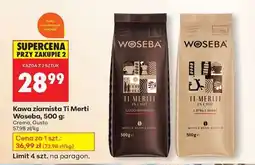 Biedronka Kawa ziarnista Ti Merti Woseba, 500 g oferta