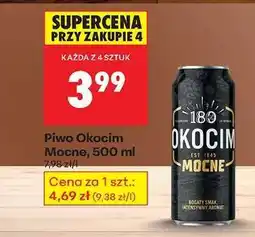 Biedronka Piwo Okocim Mocne, 500 ml oferta