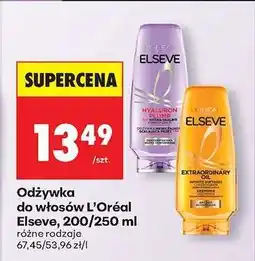 Biedronka Odżywka do włosów L'Oreal Elseve, 200/250 ml oferta