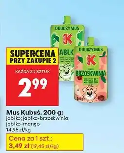 Biedronka Mus Kubuś, 200 g oferta