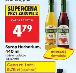 Biedronka Syrop Herbarium 440 ml oferta
