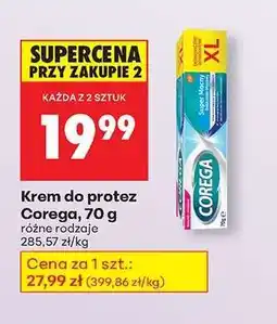 Biedronka Krem do protez Corega , 70 g oferta