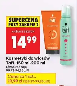 Biedronka Kosmetyki do włosów Taft, 150 ml/200 ml oferta