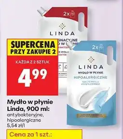 Biedronka Mydło w płynie Linda, 900 ml oferta