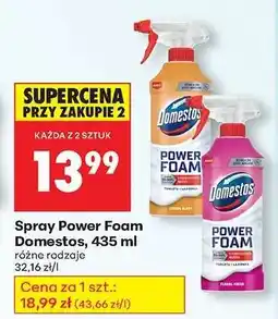 Biedronka Spray Power Foam Domestos, 435 ml oferta