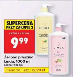 Biedronka Żel pod prysznic Linda, 1000 ml oferta