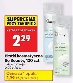 Biedronka Płatki kosmetyczne Be Beauty, 120 szt oferta
