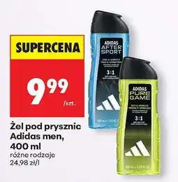 Biedronka Żel pod prysznic Adidas men 400 ml oferta