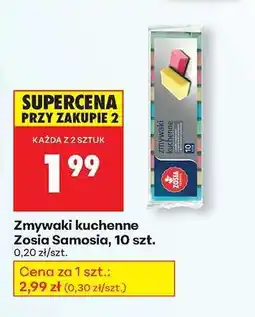 Biedronka Zmywaki kuchenne Zosia Samosia 10 szt oferta