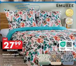 Biedronka Komplet pościeli dwustronnej z mikrofazy oferta