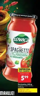 Biedronka Sos łowicz, 500 g: spaghetti, słodko-kwaśny oferta