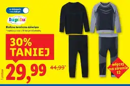 Lidl Bielizna termiczna dziecięca oferta