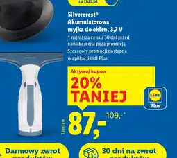Lidl Silvercrest Akumulatorowa myjka do okien oferta