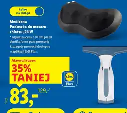 Lidl Medisana Poduszka do masażu shiatsu oferta