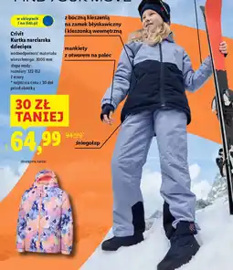 Lidl Crivit Kurtka narciarska dziecięca oferta