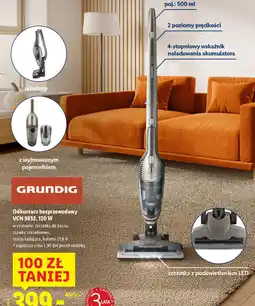 Lidl Odkurzacz bezprzewodowy Grundig VCH 9832 oferta