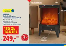 Lidl Kominek elektryczny Silvercrest® oferta