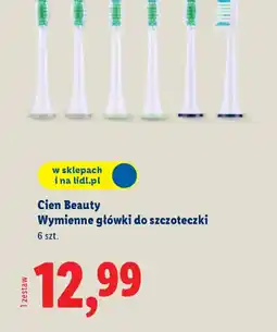 Lidl Cien Beauty Wymienne główki do szczoteczki oferta