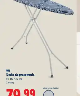 Lidl W5 Deska do prasowania oferta