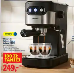 Lidl Silvercrest Kolbowy ekspres do kawy oferta
