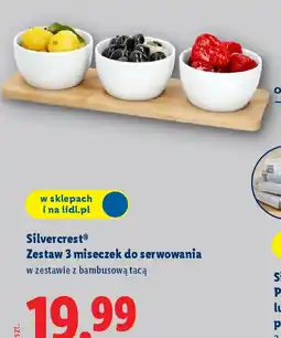 Lidl Zestaw 3 miseczek do serwowania oferta
