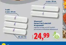 Lidl Silvercrest Zestaw rolek folii do zgrzewarki oferta