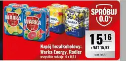 Eurocash Napój bezalkoholowy: Warka Energy, Radler oferta