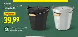Lidl Stalowe wiadro na popiół oferta