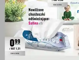 Eurocash Nawilżane chusteczki odświeżające: Safina oferta