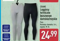 ALDI Legginsy termiczne damskie s-l Crane oferta