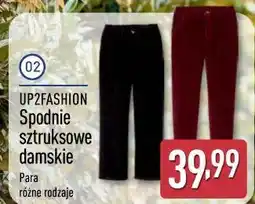 ALDI Spodnie sztruksowe damskie 36-44 Up2Fashion oferta