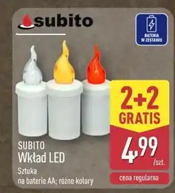 ALDI Wkład led Subito oferta