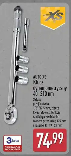 ALDI Klucz dynamometryczny nastawny 40-210 mm Auto Xs oferta