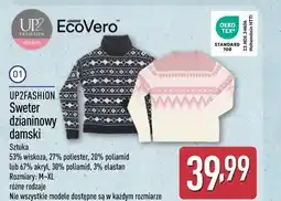 ALDI Sweter damski dzianinowy m-xl Up2Fashion oferta