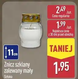 ALDI Znicz zalewany 11 cm oferta