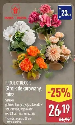 ALDI Stroik w misie wys. 23 cm Projektdecor oferta