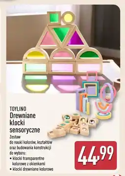 ALDI Klocki drewniane Toylino oferta