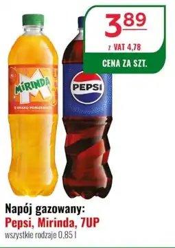 Eurocash Napój gazowany: pepsi, mirinda, 7up oferta