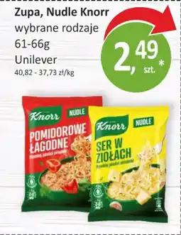Passa Zupa, Nudle Knorr Unilever oferta