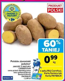 Carrefour Market Ziemniaki polskie jadalne Carrefour oferta