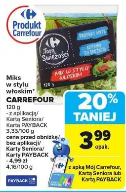 Carrefour Market Miks w stylu włoskim Carrefour oferta