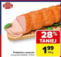 Carrefour Market Polędwica sopocka Pekpol oferta