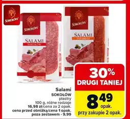 Carrefour Market Salami plastry Sokołów oferta