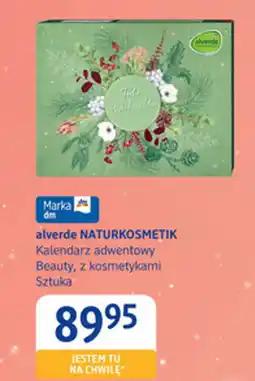 dm drogerie markt Alverde naturkosmetik kalendarz adwentowy beauty, z kosmetykami oferta