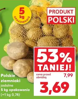 Kaufland Ziemniaki Polski oferta