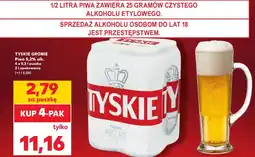 Kaufland Piwo Tyskie oferta