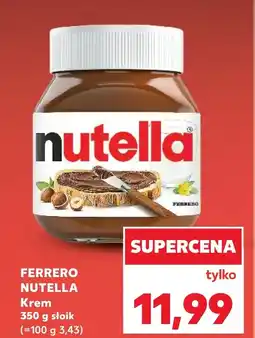 Kaufland Słoik Nutella oferta