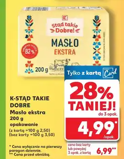 Kaufland Masło Na dobre oferta