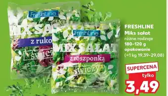 Kaufland Miks sałat FreshLine oferta