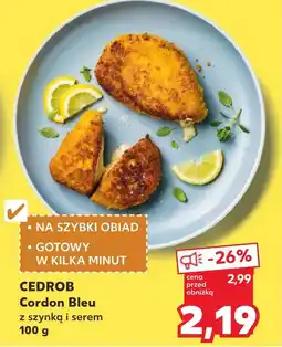 Kaufland Cordon Bleu Cedrob oferta